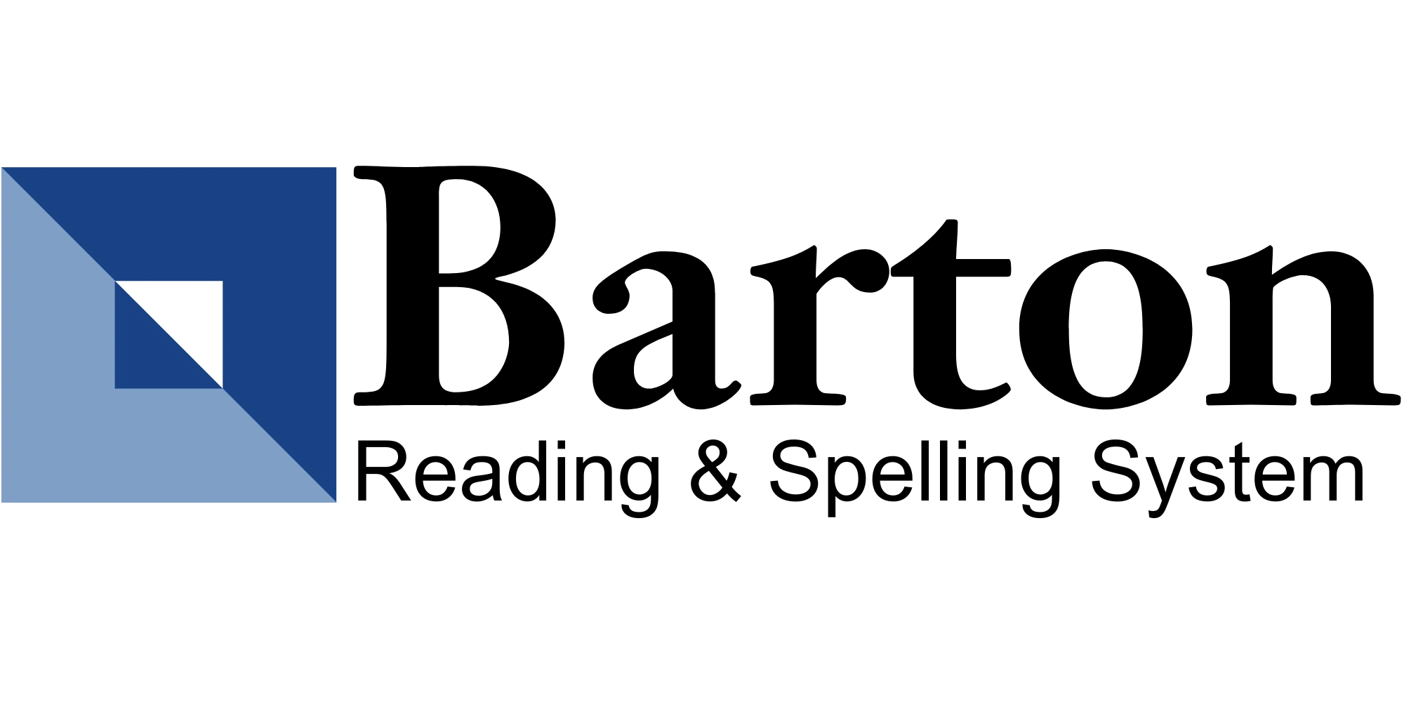 Barton - Reading and Spelling System - Logo Dark